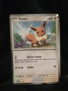 Eevee Cosmos Holo Scarlet Violet Promos 043 Ungraded Mint